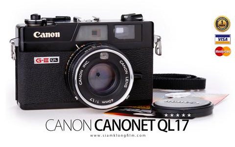 Canonet QL17 GIII-หน้าปก