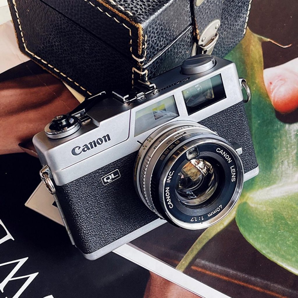กล้องฟิล์มยอดนิยม Canon Canonet QL17